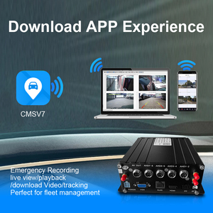 8CH HDD MDVR พร้อม 4G GPS WIFI, ติดตามยานพาหนะออนไลน์แบบเรียลไทม์ผ่านโทรศัพท์มือถือและคอมพิวเตอร์ - Product Image 3