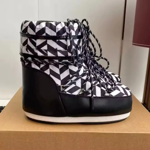 2026 New Winter Fashion Luxury Designer Snow <b>Boots</b> Winter Fashion Detachable Space <b>Boots</b> Outsole Thick-Soled Snow <b>Boots</b> - Product Image 1