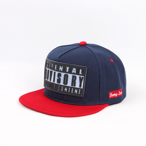 OEM قطن ، pc Patch Logo مخصص فارغة مسطحة بريم قبعات Snapback للرجال - Product Image 3