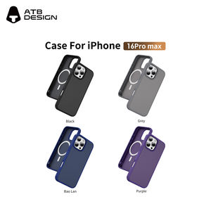 ATB pour iphone 17 Pro Max étui nouveau 2025 magnétique antichoc en Fiber de carbone Texture coque de téléphone - Product Image 2