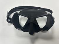 DIVESTAR masker selam Scuba kustom, wajah penuh silikon desain baru warna-warni dengan tampilan lebar untuk anak-anak