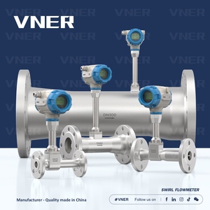 Débitmètre à <span class=keywords><strong>vortex</strong></span> surchauffé en acier inoxydable DN100 Hart Pulse IP65 DC24V 4-20mA Acides Précision +/-0,05% OEM disponible VNER - Product Image 6