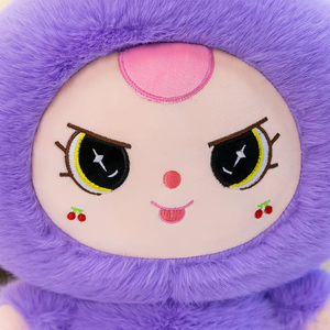 ของเล่นตุ๊กตากระต่ายน่ารักสีม่วงสีชมพูสำหรับทั้งชายและหญิงวัสดุโพลีเอสเตอร์สูงผ้าโพลีเอสเตอร์ผ้าพีพีสำหรับเด็กผู้ชายเด็กผู้หญิง - Product Image 5