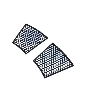 Plastic <b>Speaker</b> Grille Black Perforated Mesh With Adhesive Backing For <b>Audio</b> Equipment - Product Image 5