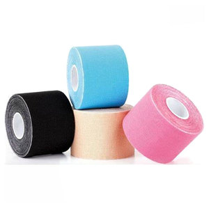 Venta al por mayor rollo estándar elástico deportivo de algodón 5cm <span class=keywords><strong>impermeable</strong></span> deportes músculo <span class=keywords><strong>cinta</strong></span> de kinesiología - Product Image 3