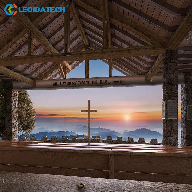 LEGIDATECH 5% Rabatt 500x500mm 3840Hz Wartung des ganzen Schranks vorne p2.6 p2.9 p3.9 p4.8 LED-Anzeige für die Kirche