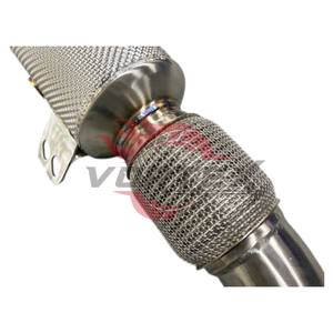 Tubo de Escape de Alto Flujo Vortex 304 con Catalizador para Toyota Supra MK5 A90 A91 B58 3.0T 2019-2025 con Protector Térmico y Acabado Espejo - Product Image 2