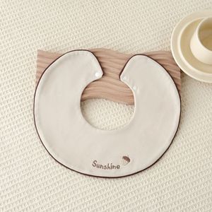 Paños absorbentes de primera calidad para recién nacidos, baberos de algodón, baberos impermeables para bebés para derrames y vómitos, adecuados tanto para niños como para niñas - Product Image 5