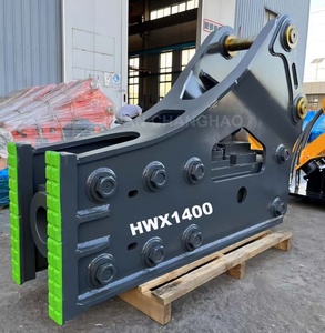 Marteau brise-roche hydraulique de bonne qualité à bas prix, burin de 140 mm, brise-roche minier pour excavatrices de 20 tonnes - Product Image 1