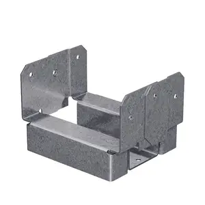 JUNZHAN metal madeira conector ajustável Post Base madeira hardware suporte metal para madeira