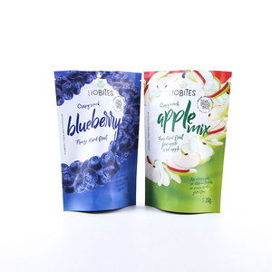 Bolsas de pie impresas personalizadas, bolsas de plástico transparente reciclables para envasado de alimentos congelados con logotipo de impresión de huecograbado - Product Image 6