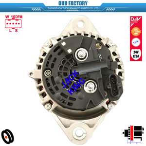 ALT1487 24V 120A 0124655021 0124655331 0124655332 1986A01022 NOUVEL ALTERNATEUR pour <span class=keywords><strong>VOLVO</strong></span> <span class=keywords><strong>FH</strong></span> 16 <span class=keywords><strong>540</strong></span> 16.1 D16G540 2012- - Product Image 4