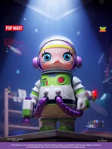 Figurine d'action <span class=keywords><strong>Buzz</strong></span> <span class=keywords><strong>Lightyear</strong></span> Mega Space Molly 1000% authentique, état neuf, modèle en plastique, jouet avec des personnages de Frozen, échelle 1:1 - Product Image 6