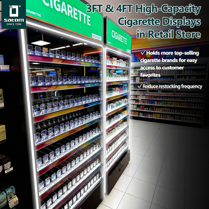 Exhibidor de Cigarrillos para TV Inteligente de 32 Pulgadas, Exhibidor de Tabaco con LED para Tienda de Cigarrillos - Product Image 6