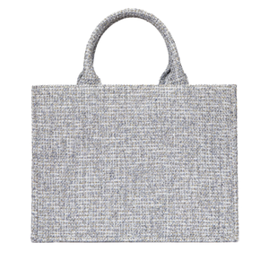 Personnalisation mode femmes shopping fourre-tout sacs à main marque crochet rayé toile Tweed <span class=keywords><strong>tartan</strong></span> femmes sacs à bandoulière - Product Image 4