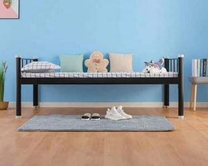 <span class=keywords><strong>Cadre</strong></span> <span class=keywords><strong>de</strong></span> <span class=keywords><strong>lit</strong></span> métallique Simple pour chambre à coucher, matelas robuste, Base <span class=keywords><strong>de</strong></span> <span class=keywords><strong>lit</strong></span> Simple en acier, bon marché - Product Image 5