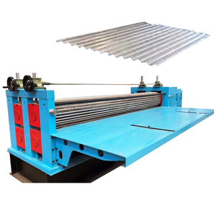 TOP Verkauf von Dach blech herstellungs maschinen Wellpappen-Well walzen form maschine - Product Image 1