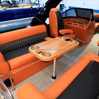 Barge de fête équipement d'urgence meilleure qualité OEM/ODM accessoires de grill de bateau ponton de luxe Kinocean les plus populaires à vendre