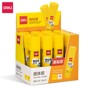 Deli Glue Stick 15g High Viscosity Solid Glue For Student Office Use - Product Image 1