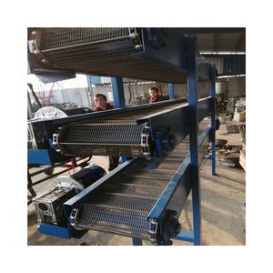 مصدر الشركة المصنعة المخصصة SUS316 ارتداء دليل موثوق به الدجاج السمك الروبيان الكعكة النودلز الفورية شبكة الحزام الناقل - Product Image 5