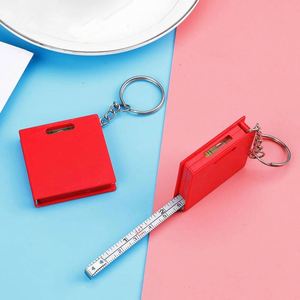 Mètre Ruban de Mesure de Poche avec Porte-clés, Règle Métallique Rétractable avec Niveau, Mini Mètre Ruban Porte-clés pour Bricoleur - Product Image 6