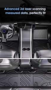 Offre Spéciale antidérapant 3D TPE tapis de sol de voiture doublure de cargaison pour Buick Regal <span class=keywords><strong>Opel</strong></span> <span class=keywords><strong>Insignia</strong></span> 2017-2023 - Product Image 3