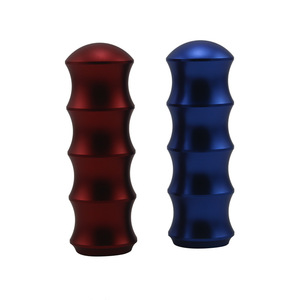 Aosu Bamboo Shaped Gear <b>Shift</b> <b>Knob</b> Aluminium Alloy Ergonomic Red Blue For Car Modifications - Product Image 1