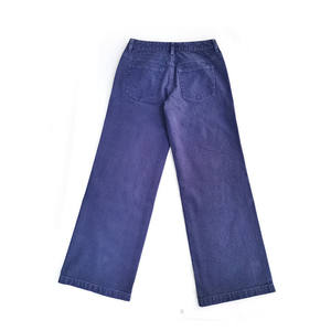 Nuevo estilo de moda, pantalones vaqueros de mezclilla para mujer, pantalones casuales ajustados cómodos de primavera, pantalones de algodón azul Vintage - Product Image 2