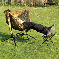 Hamac d'extérieur ultra léger en aluminium pour enfants Chaise à bascule de camping Chaise hamac pliante pour jardin et salon