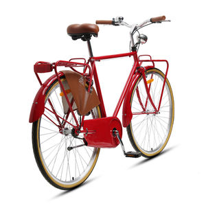 Bicicletta retrò da città TXED 700X35C con telaio soft-tail, forcella rigida, luce anteriore e velocità singola - Product Image 6