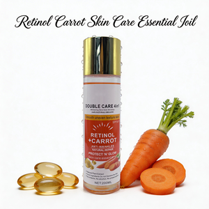Retinol y Aceite de Zanahoria 100% Natural, Extracto de Plantas Orgánicas, Blanqueador de Piel, Antiarrugas, Aceite Corporal y Facial Antienvejecimiento, 200 ml, Venta al por Mayor - Product Image 5