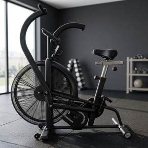 Bicicleta estática de ejercicio interior con generación de viento, máquina de entrenamiento de bajo estrés para rehabilitación corporal y recuperación física. - Product Image 3