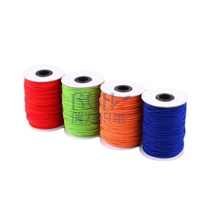 Cordon élastique rond Ruili 0,23 mm en polyester, accessoire pour vêtements - Product Image 3