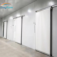 10x20x5m 5 ℃   Chambre froide avec unité de réfrigération, stockage frigorifique commercial, chambre froide industrielle