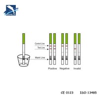Bandelettes de test rapide DEEPBLUE pour diagnostic médical LH, kits de test manuel d'ovulation à usage domestique