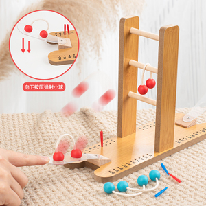 <span class=keywords><strong>Jeu</strong></span> de <span class=keywords><strong>golf</strong></span> miniature en bois pour adultes et enfants, <span class=keywords><strong>jeu</strong></span> de puzzle interactif pour parents et enfants, tranche d'âge de 5 à 7 ans - Product Image 2