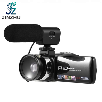 Camcorder 30MP 18X Digital Zoom 3.0" Screen CMOS Sensor Plastic Material FHD 1080P Action Digital Video Camera Speedy Shipping