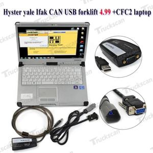เครื่องมือวิเคราะห์เครื่องยนต์ Ifak CAN USB Interface V4.99 สำหรับ Yale และ Hyster PC Service Tool - Product Image 2