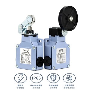 Microinterruptor de Límite CNTD Changde CSA-001, Resistente al Agua y al Aceite, Botón Pulsador Máx. Corriente 10A - Product Image 3