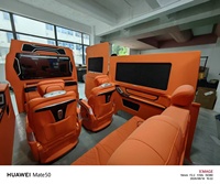 Kompletter Innenraum mit Dachbeleuchtung TV-Trennwand W906 W907 Autositz Bankstuhl Sofastuhl Bettstuhl Seiten- & Rückwände für Sprinter