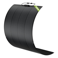 Panneaux solaires monocristallins semi-flexibles Melinsunergy 200W ETPE laminés, efficacité 23,5 %, 22V, pour clôture de balcon 3