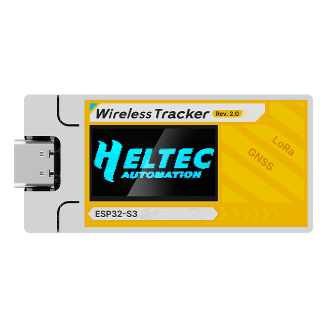 Wireless Tracker V2 ESP32-S3 GPS LoRa Node 28dBm, for Meshtastic MeshCore LoRaWAN