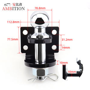 AMBITION <span class=keywords><strong>Attelage</strong></span> de remorque multifonction <span class=keywords><strong>Crochet</strong></span> de remorque universel <span class=keywords><strong>Adaptateur</strong></span> de remorquage Connexion RV <span class=keywords><strong>Crochet</strong></span> de tracteur à tête sphérique - Product Image 4