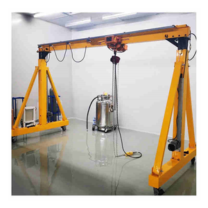 Chine Fabricant grue portique <span class=keywords><strong>maison</strong></span> avec palan à chaîne électrique 2-5 10 tonnes - Product Image 2