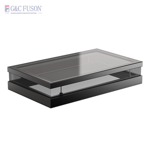 Para Fuson, <span class=keywords><strong>tragaluz</strong></span> abierto eléctrico motorizado, techo deslizante, aleación de aluminio, <span class=keywords><strong>tubo</strong></span> <span class=keywords><strong>Solar</strong></span>, pirámide triangular, <span class=keywords><strong>tragaluz</strong></span> inteligente, techo de persiana - Product Image 3