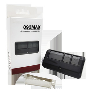 Télécommande sans fil électrique pour porte de garage 893MAX (ABS 3 boutons) résistante à l'eau compatible 877MAX - Product Image 6