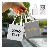 Boîte à bijoux personnalisée avec logo, petite boîte cadeau blanche et noire avec poignées, boîtes de rangement pour bijoux avec logo personnalisé