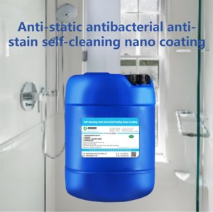 Application <span class=keywords><strong>de</strong></span> pulvérisation <span class=keywords><strong>de</strong></span> revêtement liquide autonettoyant antibactérien anti-encrassement antistatique; Bonne résistance à l'abrasion Aucune pollution - Product Image 5
