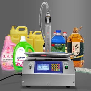 Máquina de llenado automática pequeña de sobremesa para miel, <span class=keywords><strong>leche</strong></span> líquida, aceite comestible y pasta de sésamo en botellas pulverizadoras - Product Image 5