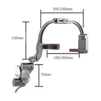 Nouvelles loupes binoculaires chirurgicales dentaires avec éclairage LED, loupe médicale portable pour examen ORL et opérations